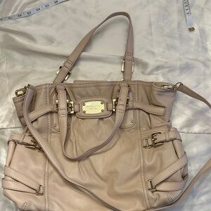 Michael Kors Blush Leather Shoulder Bag